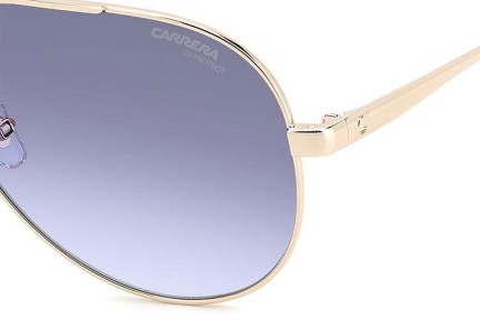 Okulary przeciwsłoneczne Carrera CARRERA3005/S LKS/GB Pilotki (Aviator) Złote