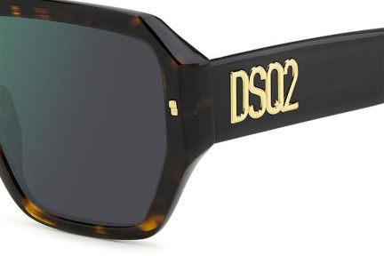 Okulary przeciwsłoneczne Dsquared2 D20128/S 2VM/MT Flat Top Wielokolorowe