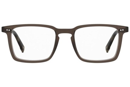 Okulary korekcyjne Pierre Cardin P.C.6278 09Q Prostokątne Brązowe