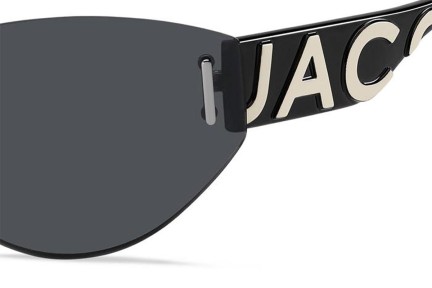 Okulary przeciwsłoneczne Marc Jacobs MARC737/S 807/IR Pojedyncze | Shield Czarne