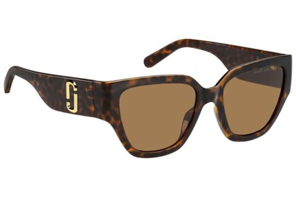 Okulary przeciwsłoneczne Marc Jacobs MARC724/S 086/70 Prostokątne Havana