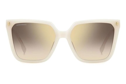 Okulary przeciwsłoneczne Dsquared2 D20135/S SZJ/JL Kwadratowe Białe