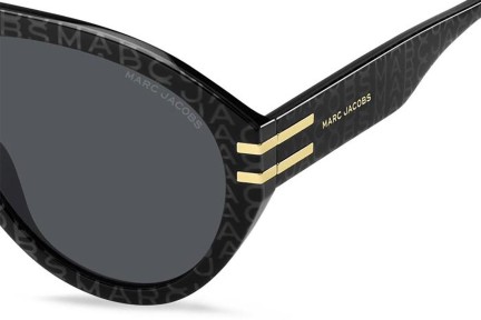 Okulary przeciwsłoneczne Marc Jacobs MARC747/S 03L/IR Pilotki (Aviator) Czarne