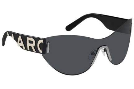 Okulary przeciwsłoneczne Marc Jacobs MARC737/S 807/IR Pojedyncze | Shield Czarne