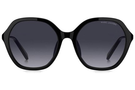 Okulary przeciwsłoneczne Marc Jacobs MARC728/F/S 807/9O Prostokątne Czarne