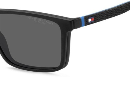 Okulary korekcyjne Tommy Hilfiger TH2086/CS 003/M9 Polarized Prostokątne Czarne