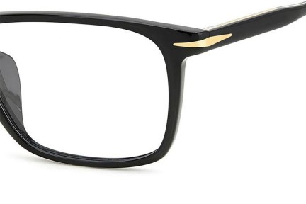 Okulary korekcyjne David Beckham DB1154/F 807 Prostokątne Czarne