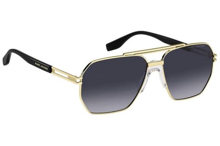 Okulary przeciwsłoneczne Marc Jacobs MARC748/S RHL/9O Kwadratowe Złote