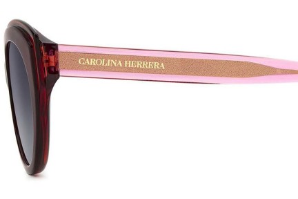 Okulary przeciwsłoneczne Carolina Herrera HER0250/S 0T5/9O Kocie oczy Czerwone