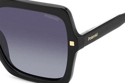 Okulary przeciwsłoneczne Polaroid PLD4165/S/X 807/WJ Polarized Kwadratowe Czarne