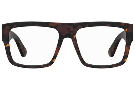 Okulary korekcyjne Moschino MOS637 086 Flat Top Havana