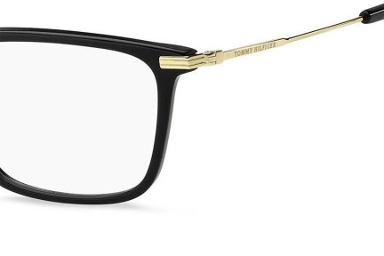 Okulary korekcyjne Tommy Hilfiger TH2116/F 807 Prostokątne Czarne