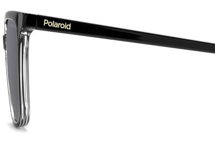 Okulary przeciwsłoneczne Polaroid PLD4163/S 7C5/M9 Polarized Pilotki (Aviator) Czarne