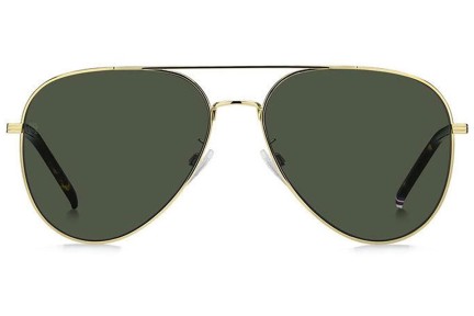 Okulary przeciwsłoneczne Tommy Hilfiger TH2111/G/S J5G/QT Pilotki (Aviator) Złote