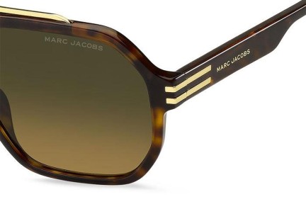 Okulary przeciwsłoneczne Marc Jacobs MARC753/S 086/SE Kwadratowe Havana