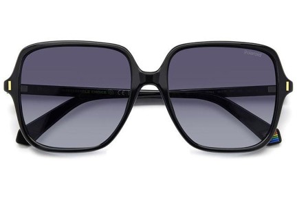 Okulary przeciwsłoneczne Polaroid PLD6219/S 807/WJ Polarized Kwadratowe Czarne