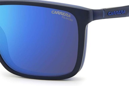 Okulary korekcyjne Carrera CA4020/CS FLL/5X Polarized Prostokątne Niebieskie