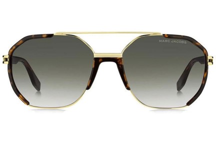 Okulary przeciwsłoneczne Marc Jacobs MARC749/S 06J/9K Kwadratowe Złote