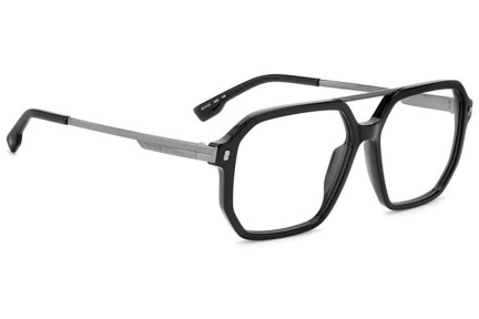 Okulary korekcyjne Dsquared2 D20123 ANS Kwadratowe Czarne