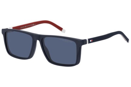 Okulary korekcyjne Tommy Hilfiger TH2086/CS FLL/C3 Prostokątne Niebieskie