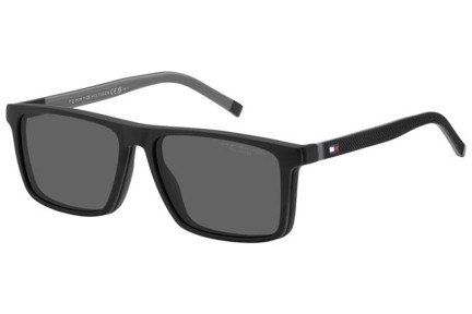 Okulary korekcyjne Tommy Hilfiger TH2086/CS O6W/M9 Polarized Prostokątne Czarne