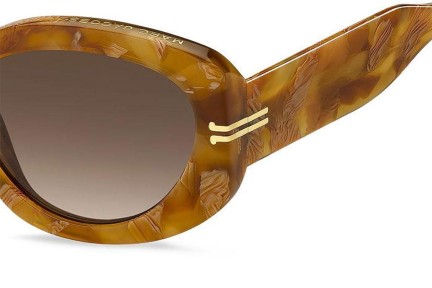 Okulary przeciwsłoneczne Marc Jacobs MJ1099/S 03Y/HA Owalne Brązowe