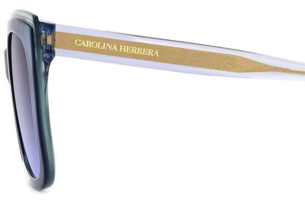 Okulary przeciwsłoneczne Carolina Herrera HER0249/G/S XW0/GB Kwadratowe Niebieskie