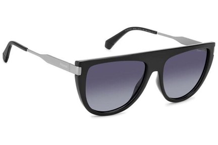 Okulary przeciwsłoneczne Polaroid PLD6221/S/X 807/WJ Polarized Flat Top Czarne