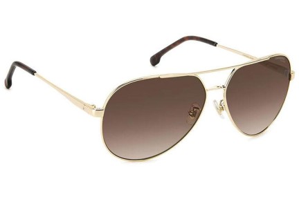 Okulary przeciwsłoneczne Carrera CARRERA3005/S 06J/LA Polarized Pilotki (Aviator) Złote