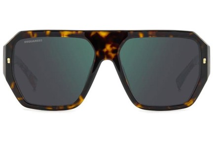 Okulary przeciwsłoneczne Dsquared2 D20128/S 2VM/MT Flat Top Wielokolorowe