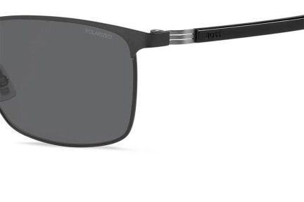 Okulary przeciwsłoneczne BOSS BOSS1635/S SVK/M9 Polarized Prostokątne Czarne