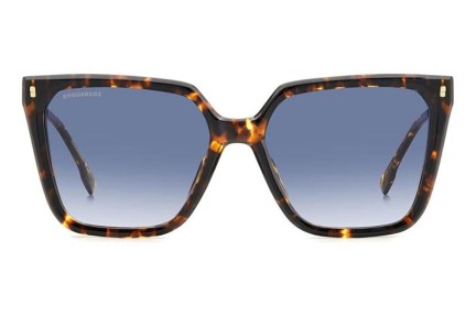 Okulary przeciwsłoneczne Dsquared2 D20135/S 086/08 Kwadratowe Havana