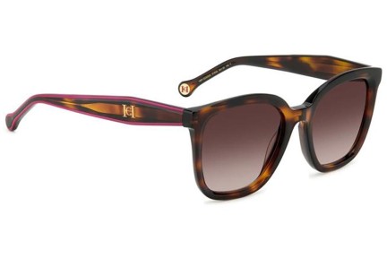 Okulary przeciwsłoneczne Carolina Herrera HER0225/G/S 0T4/HA Kwadratowe Havana