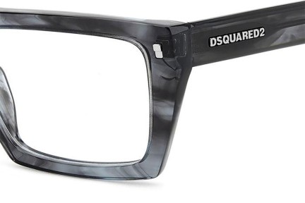 Okulary korekcyjne Dsquared2 D20130 2W8 Flat Top Szare