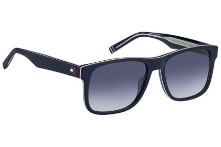 Okulary przeciwsłoneczne Tommy Hilfiger TH2073/S PJP/08 Prostokątne Niebieskie