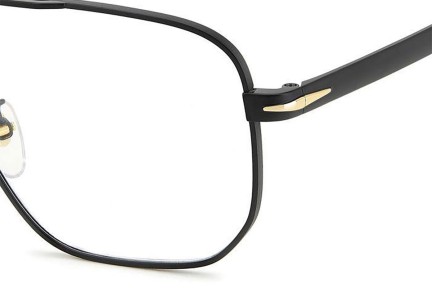 Okulary korekcyjne David Beckham DB7124 2M2 Prostokątne Czarne