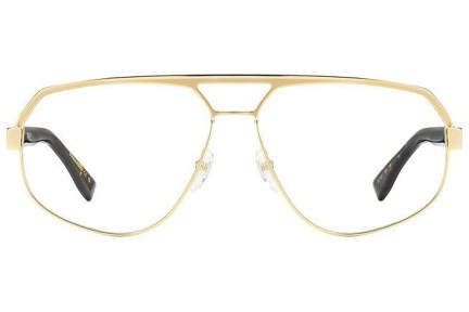 Okulary korekcyjne Dsquared2 D20121 J5G Kwadratowe Złote