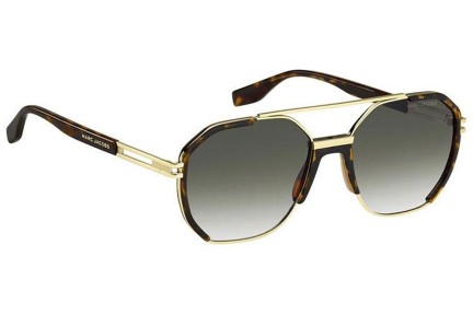 Okulary przeciwsłoneczne Marc Jacobs MARC749/S 06J/9K Kwadratowe Złote