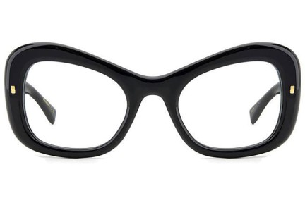 Okulary korekcyjne Dsquared2 D20138 807 Kwadratowe Czarne