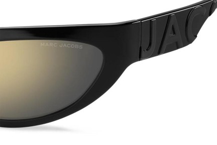 Okulary przeciwsłoneczne Marc Jacobs MARC738/S 08A/JO Kocie oczy Czarne