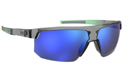 Okulary przeciwsłoneczne Under Armour UADRIVEN/G 3U5/Z0 Prostokątne Szare