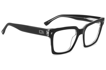 Okulary korekcyjne Dsquared2 ICON0019 7C5 Prostokątne Czarne