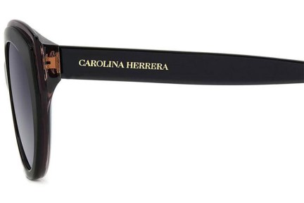 Okulary przeciwsłoneczne Carolina Herrera HER0250/S 807/9O Kocie oczy Czarne