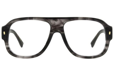 Okulary korekcyjne Dsquared2 D20125 2W8 Flat Top Szare