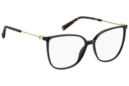 Okulary korekcyjne Tommy Hilfiger TH2099 807 Prostokątne Czarne