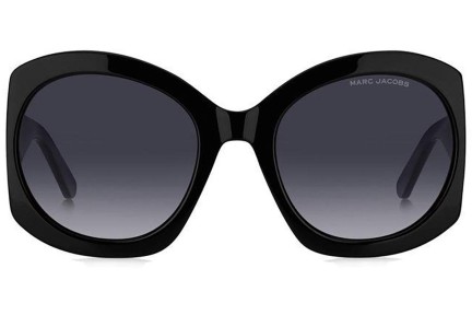 Okulary przeciwsłoneczne Marc Jacobs MARC722/S 2M2/9O Kwadratowe Czarne