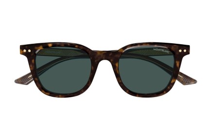 Okulary przeciwsłoneczne Mont Blanc MB0320S 002 Owalne Havana