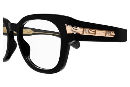 Okulary korekcyjne Gucci GG1518O 001 Okrągłe Czarne