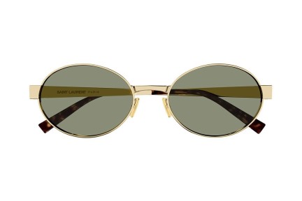 Okulary przeciwsłoneczne Saint Laurent SL692 003 Okrągłe Złote