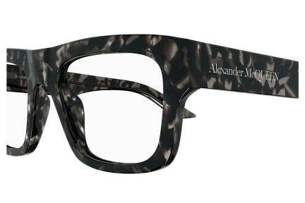 Okulary korekcyjne Alexander McQueen AM0452O 002 Prostokątne Havana